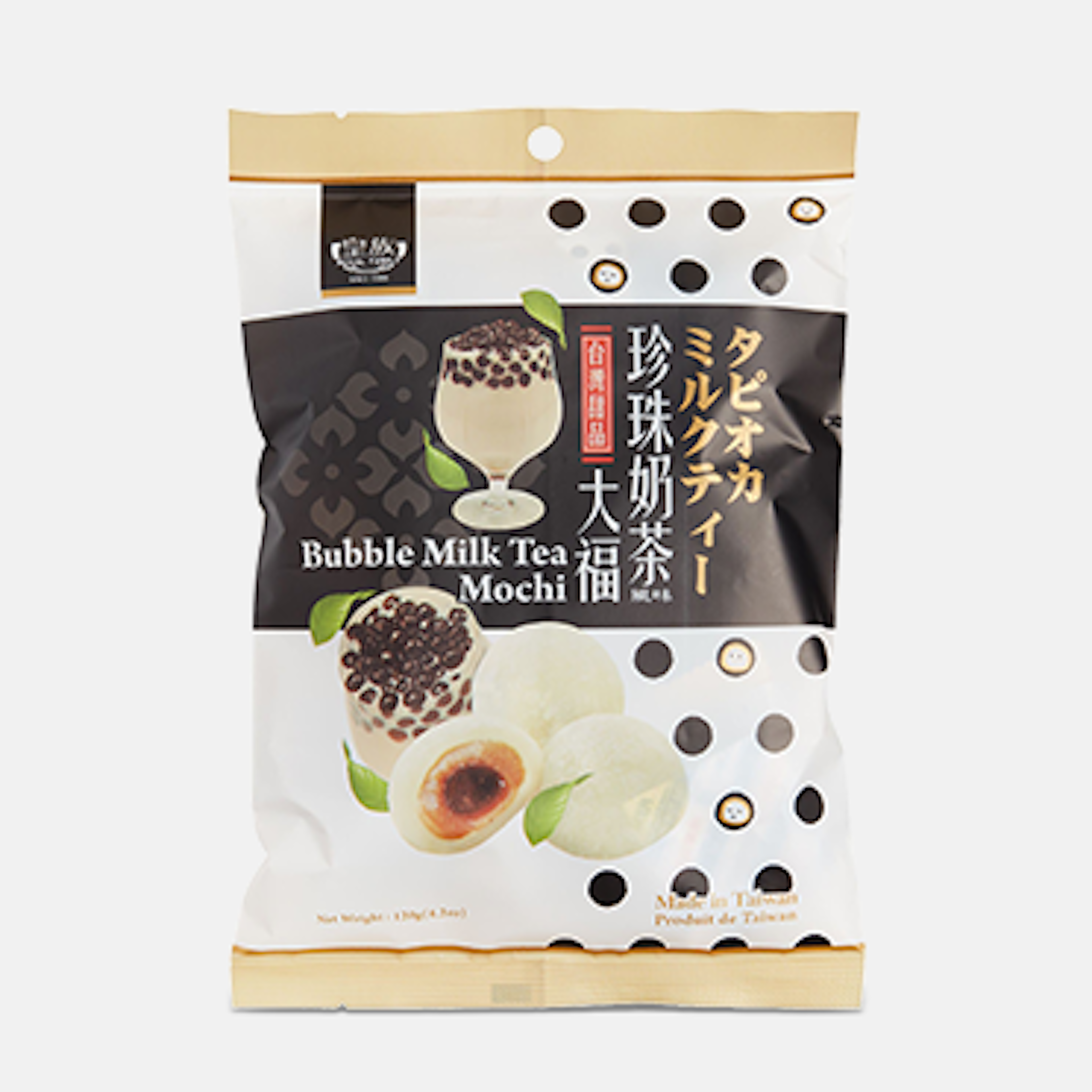 Royal Family Bubble Milk Tea Mochi 120g - Eine kreative Variante des traditionellen japanischen Mochis