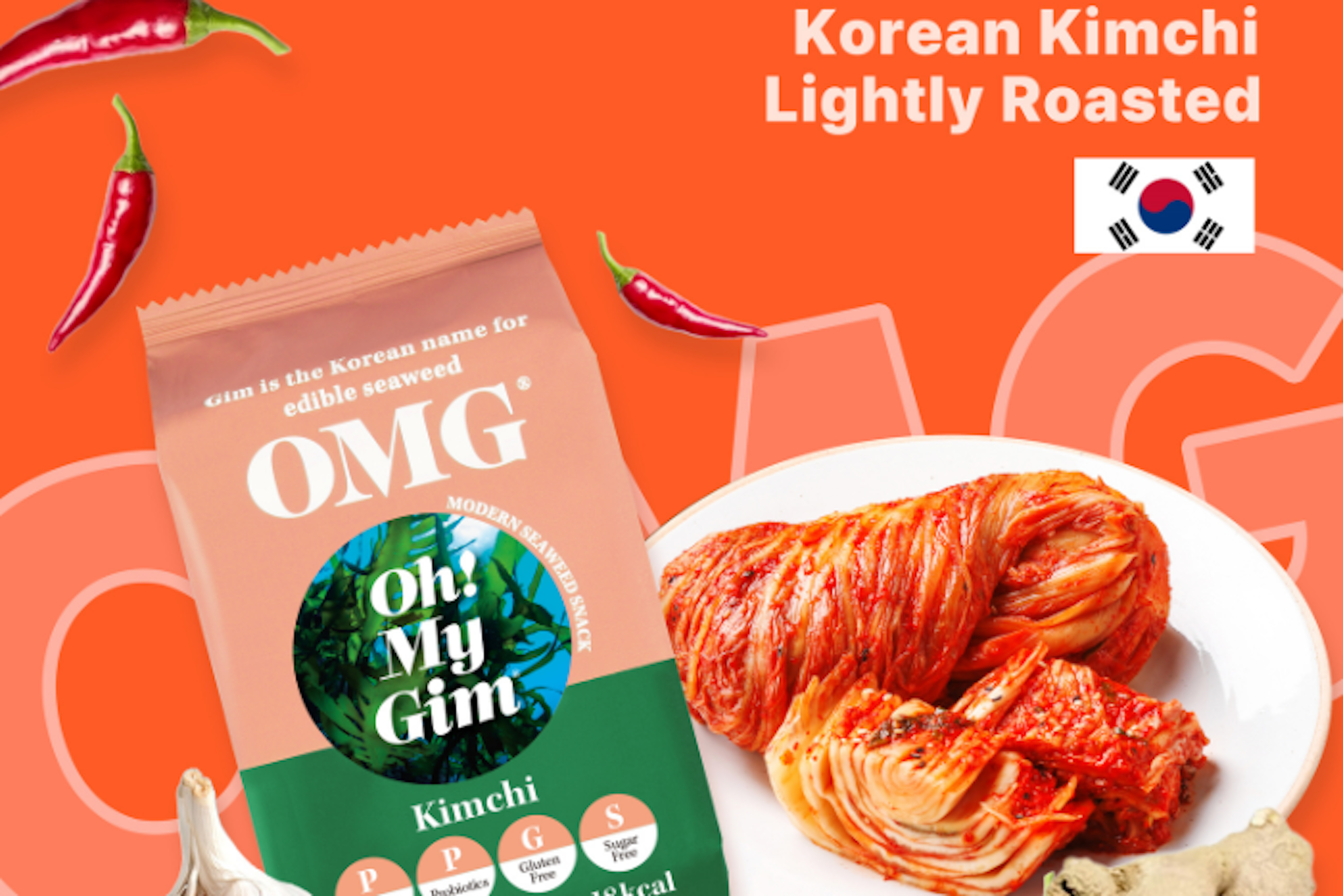 Geöffnete-Packung-Oh-My-Gim-Kimchi-Seetang-Snack-mit-sichtbaren-Snacks