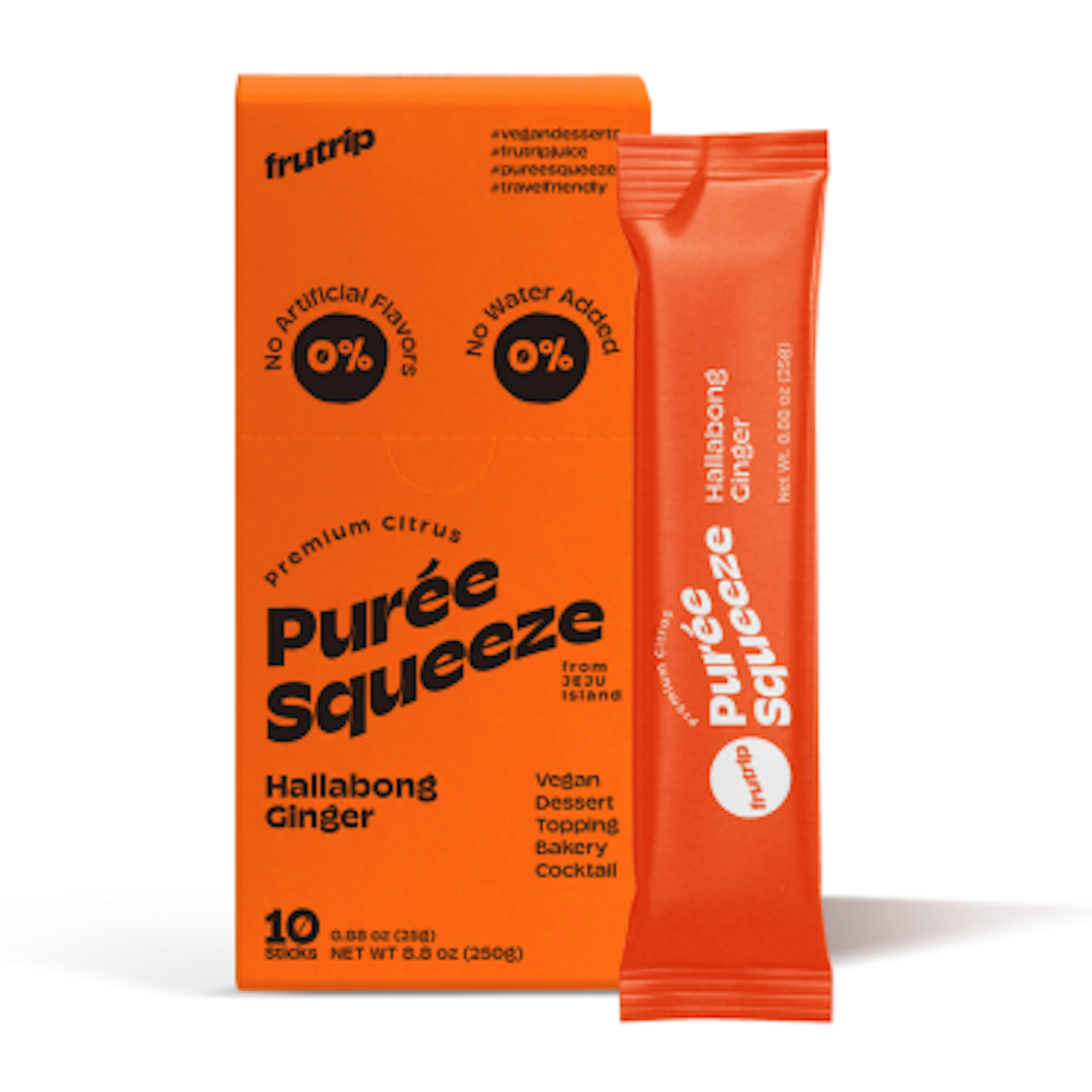 Frutrip Puree Squeeze Hallabong & Ingwer 250g - Praktisch und gesund