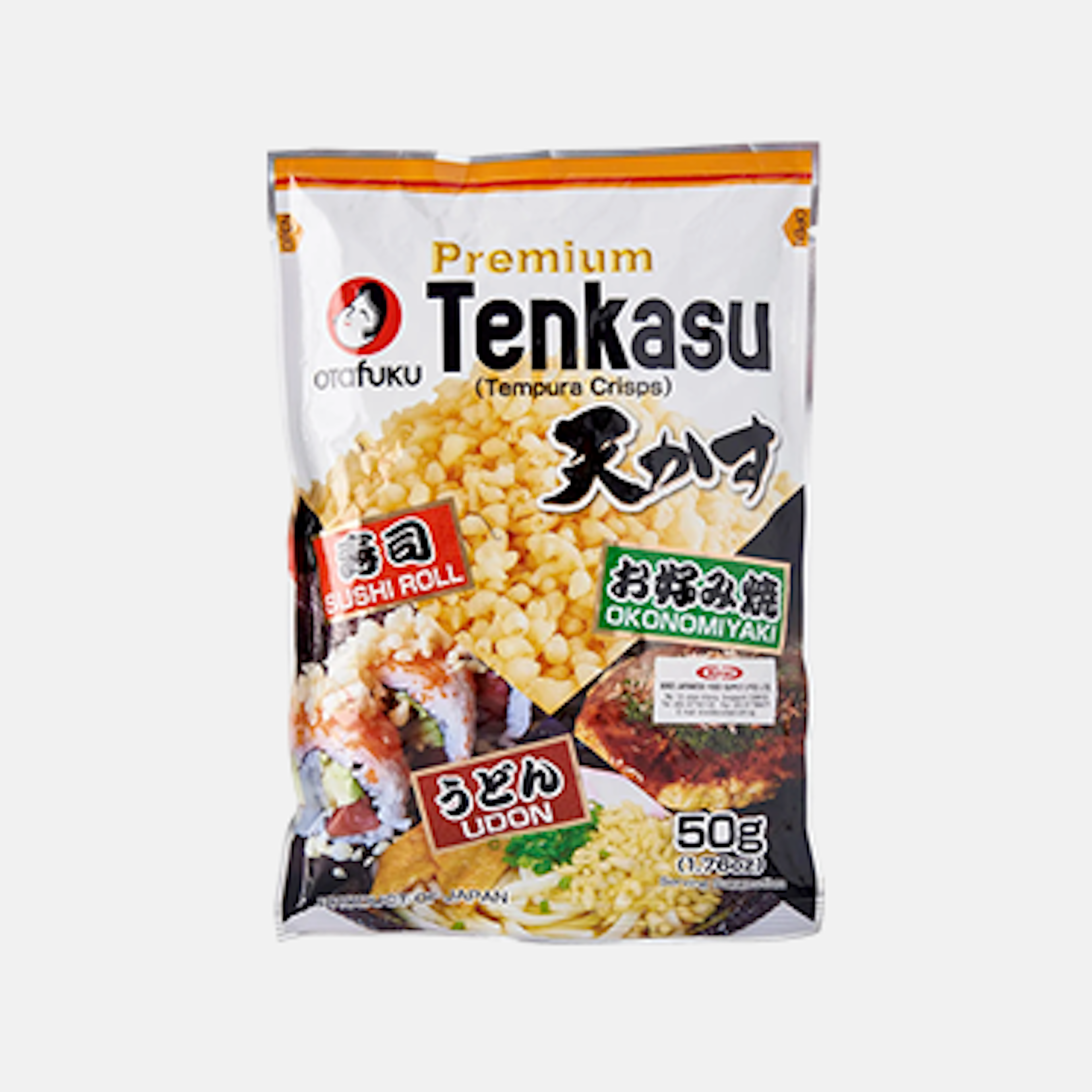 Premium Tenkasu Tempura Crisps 50g – Crispy tempura topper experience