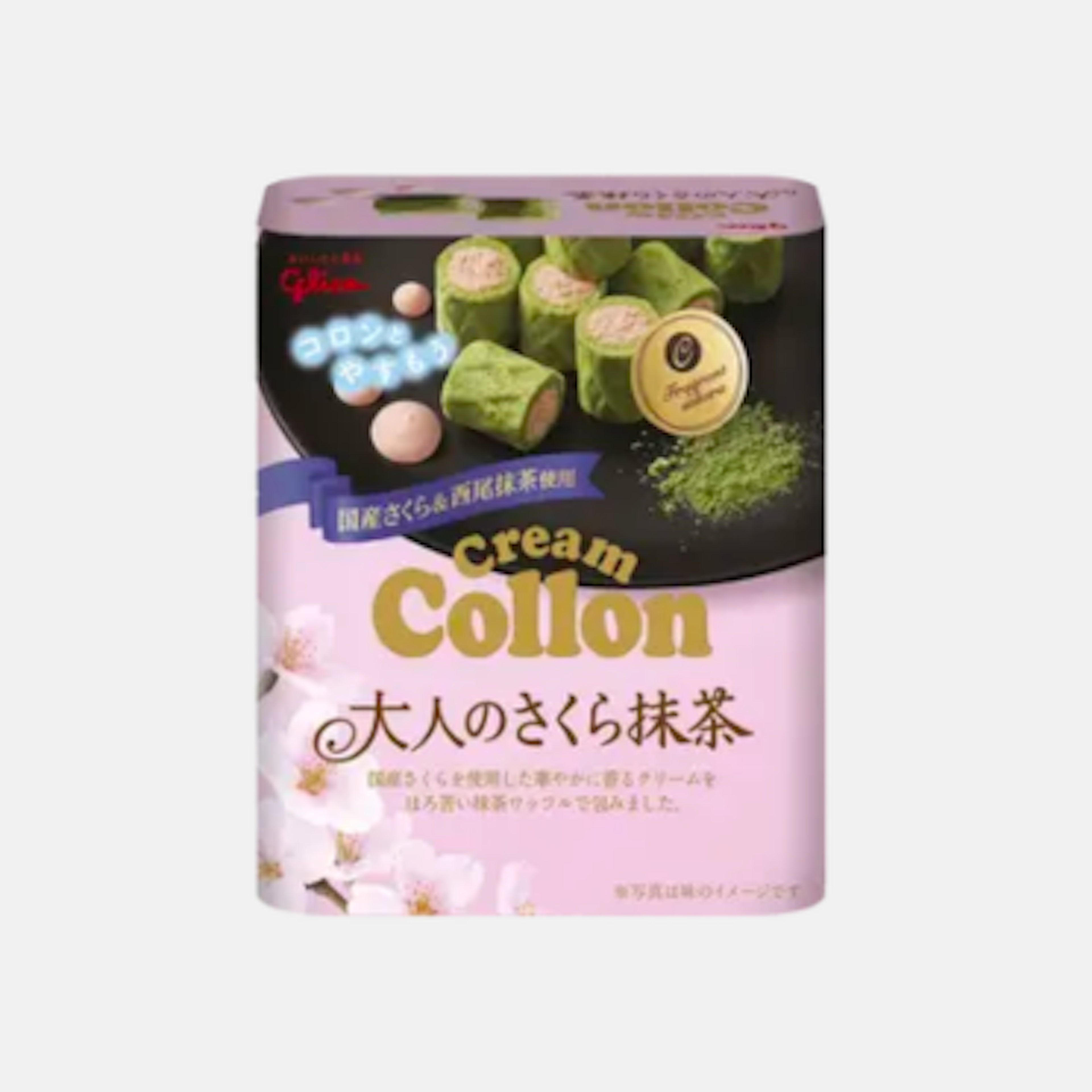cream collon sakura matcha