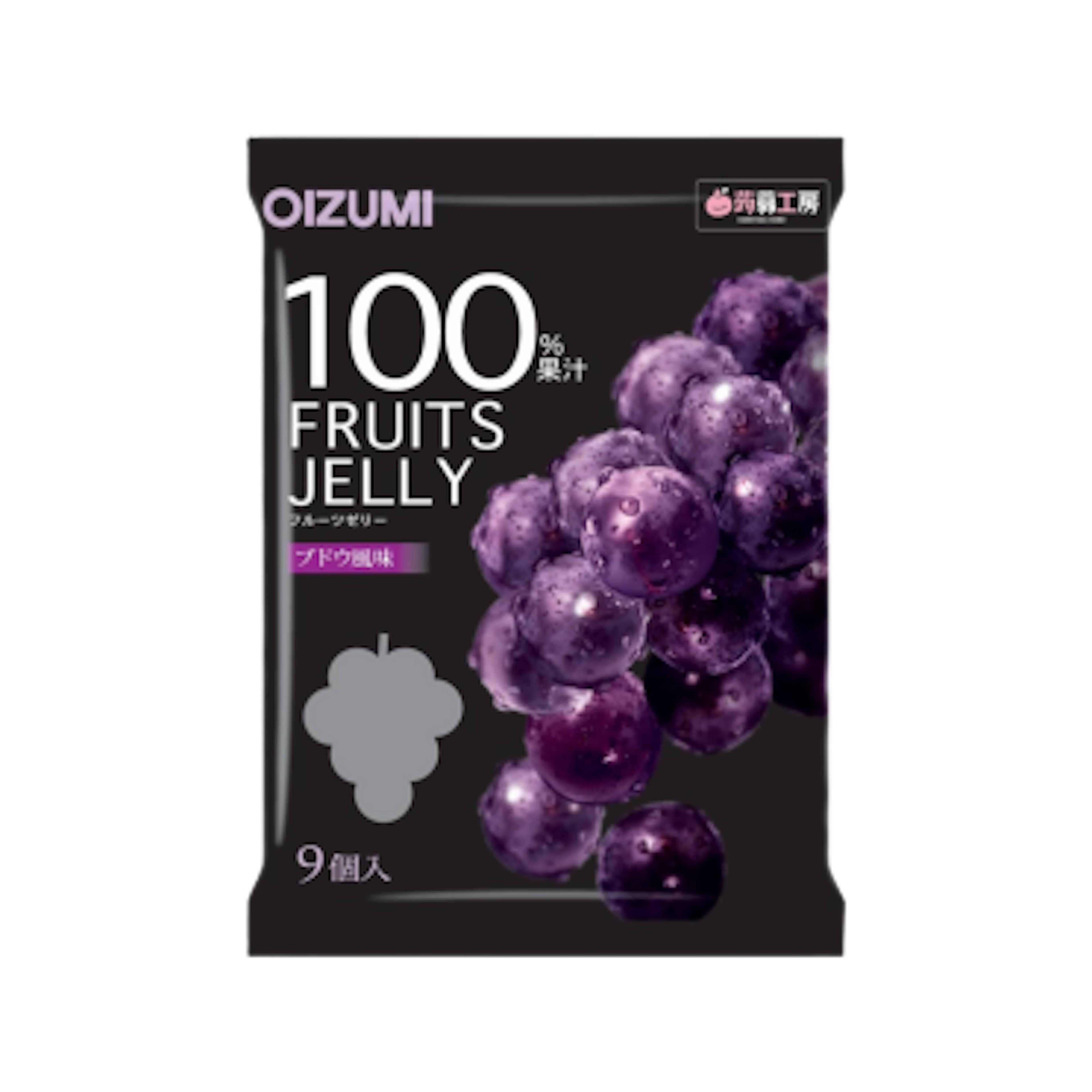 Shimonita 100% Saft Jelly Traube - Natürlicher und fruchtiger Snack, 150g