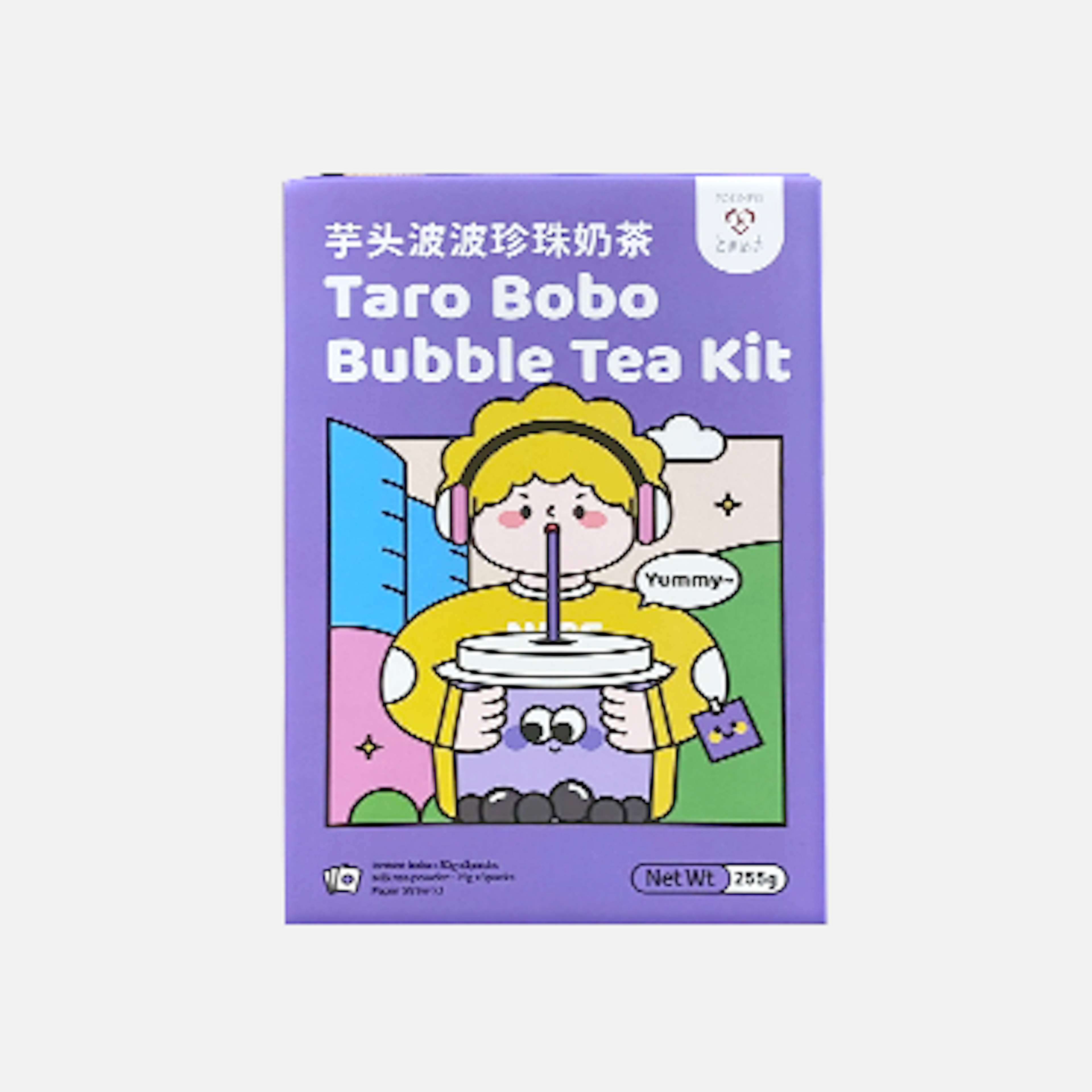 Tokimeki Taro Bobo Bubble Tea, perfekt für einen gemütlichen Nachmittag