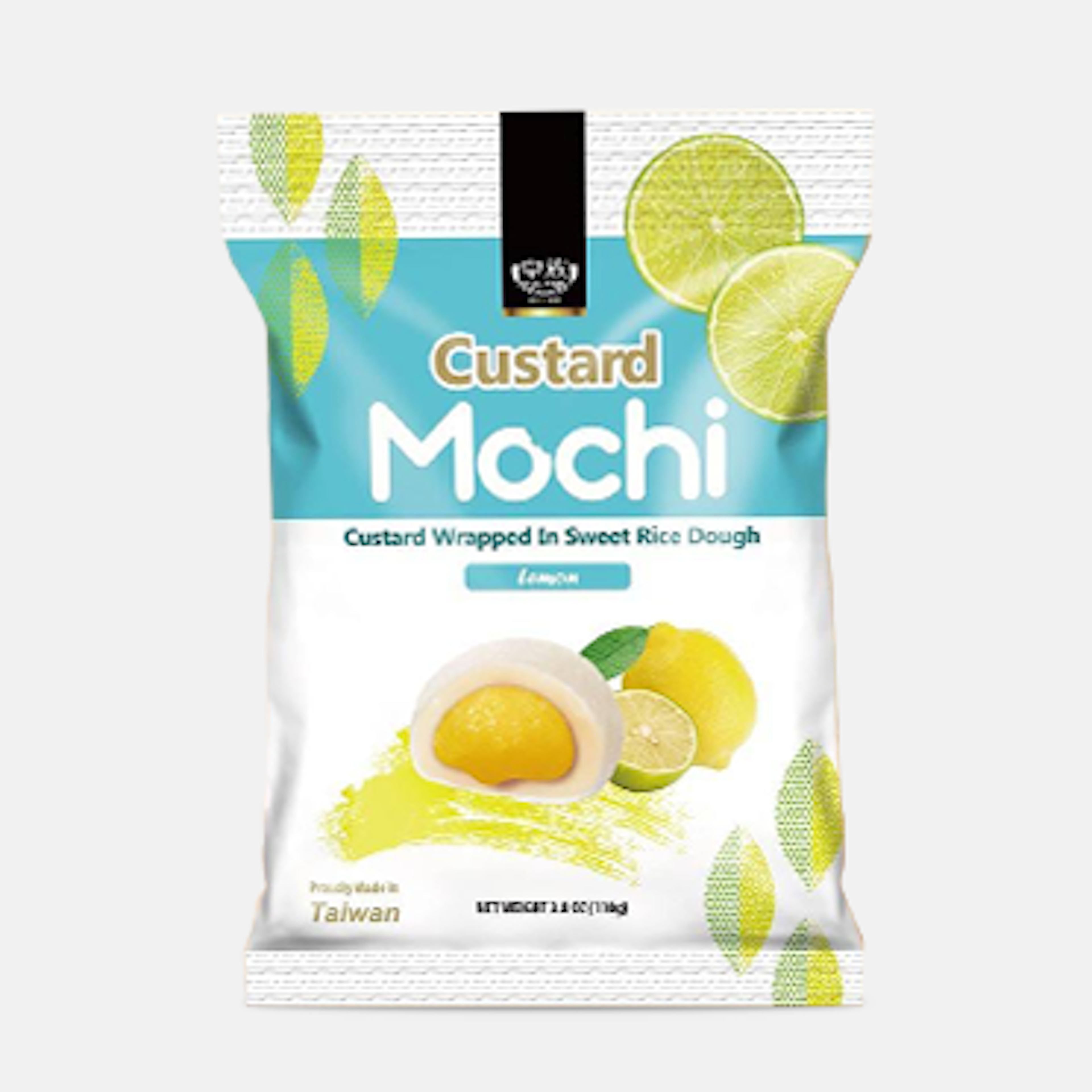 Royal Family Custard Mochi Lemon 110g - Ideal für unterwegs oder als süßer Snack zwischendurch.