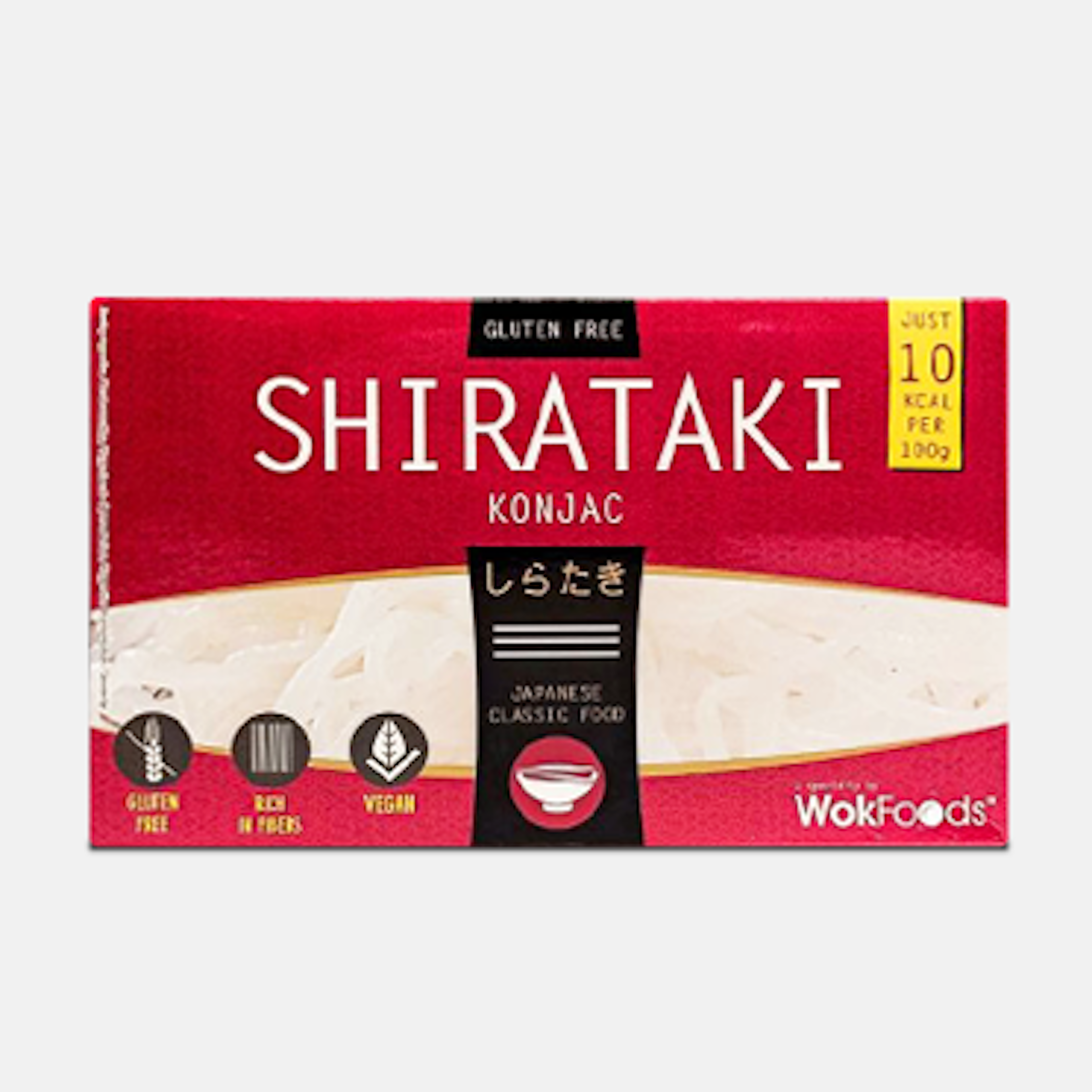 Wok Foods Shirataki Konjac 350g  - Einfach zuzubereiten: nur abspülen, kochen oder braten