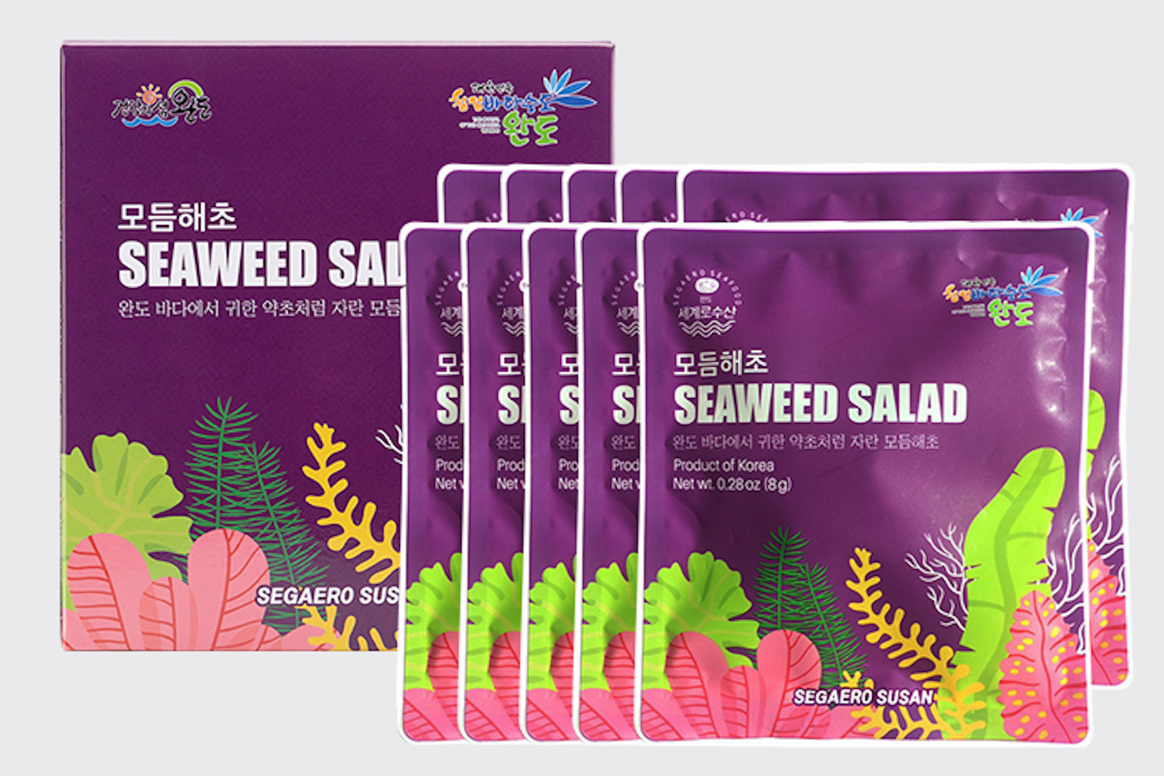 Segaero Susan Seaweed Mix Salad 10er Set 