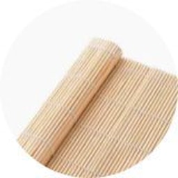 Rollmatte aus Bambus