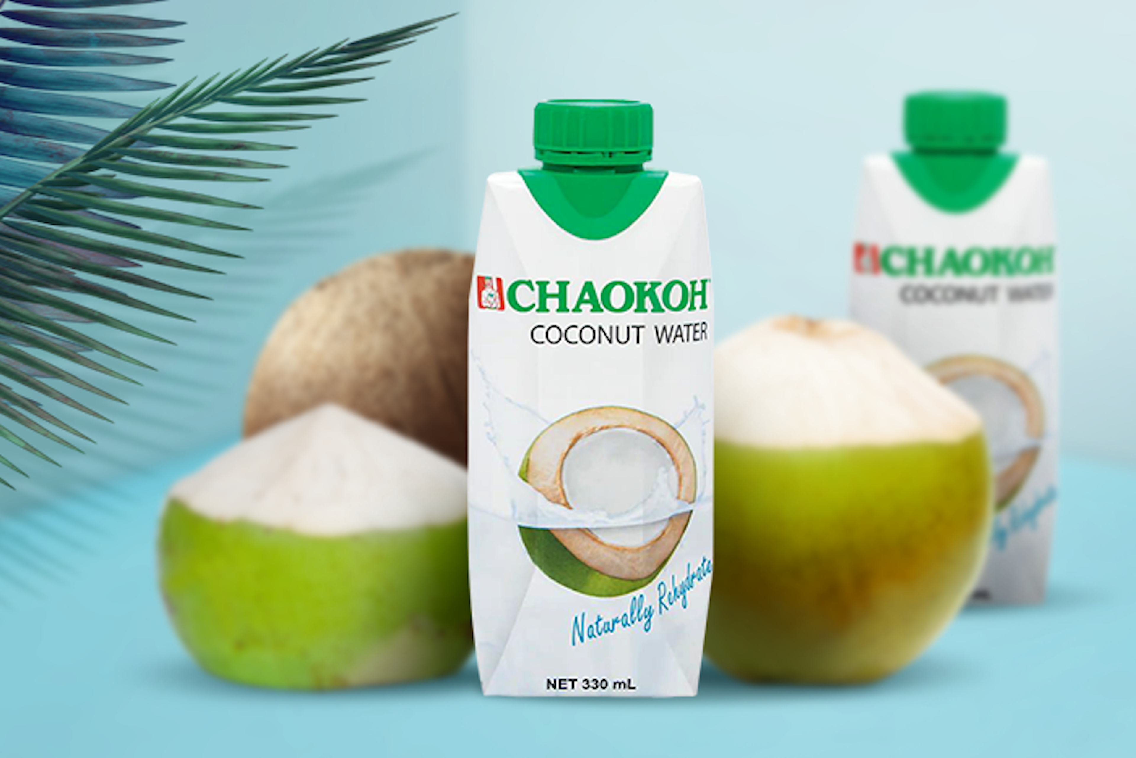 Chaokoh Coconut Water 330ml - Naturally Refreshing Drink