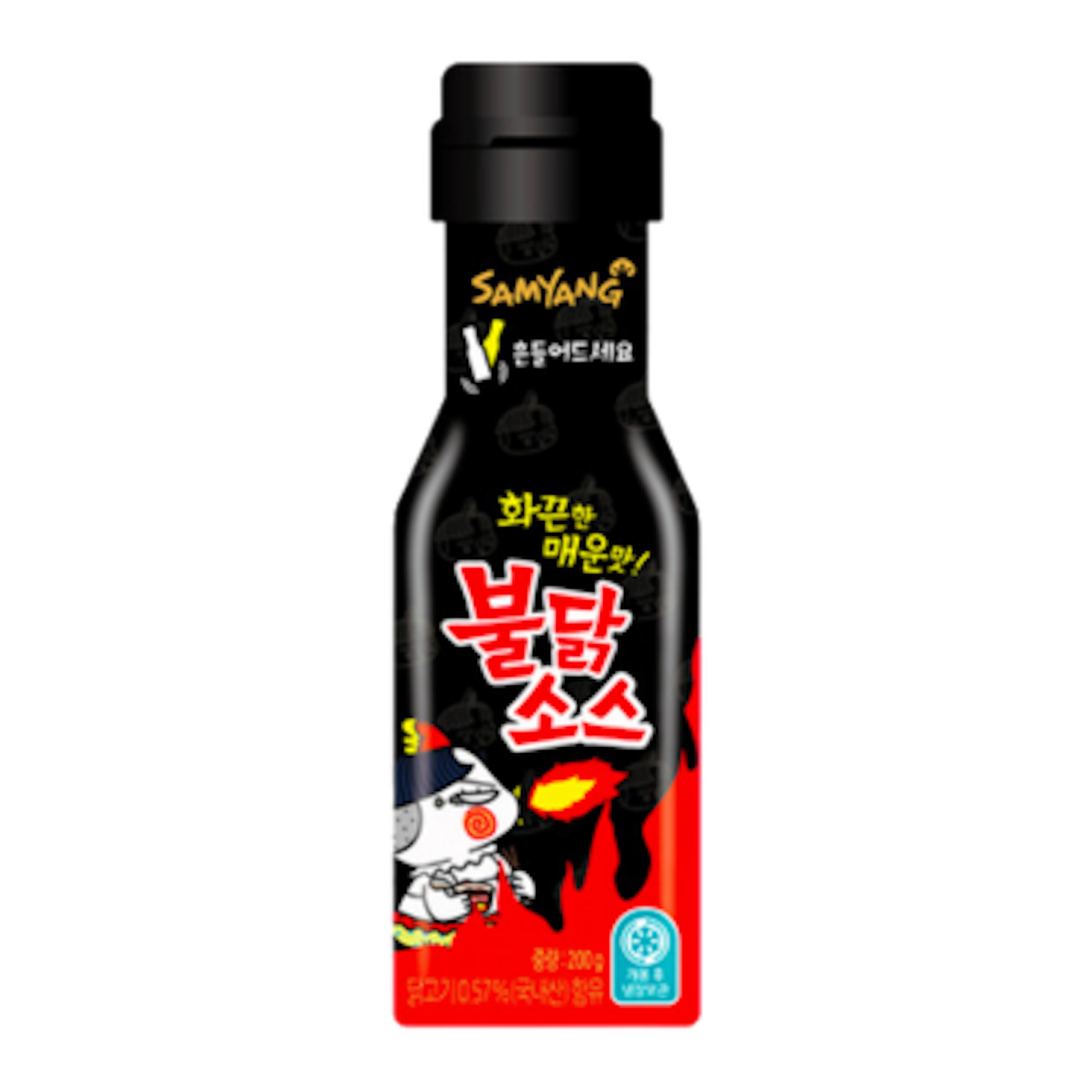 Samyang Buldak Hot Chicken Sauce Flasche